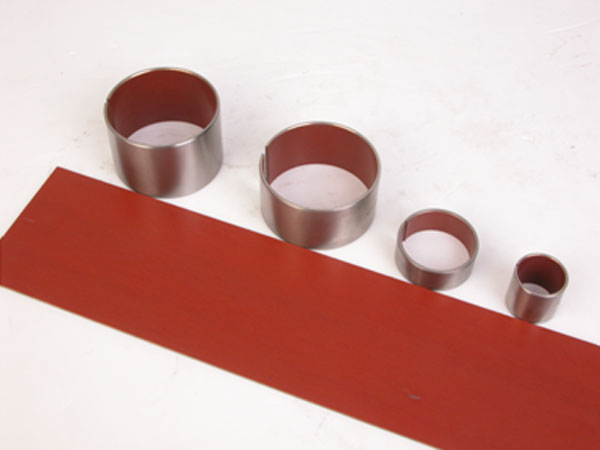 Transportes métricos de Slding de PTFE de la pulgada de la dimensión de empuje de los bujes rojos de la lavadora