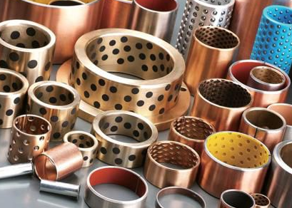 Transportes métricos de Slding de PTFE de la pulgada de la dimensión de empuje de los bujes rojos de la lavadora