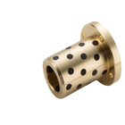 Bronze Graphite Plugged Bushings Straight Flanged Type
