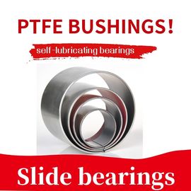 Multi-layer bearings Carbon - Based Polymer Plain Bearings Ptfe  Bushing Steel Backing Bronze POM
