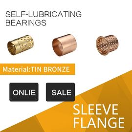 Bronze Wrapped Flanged Bearings | CuSn8