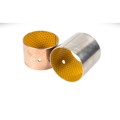comprar Revestimiento de cobre de acero de espalda POM de bujes de rodamientos compuestos Fabricación en línea