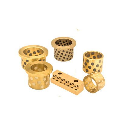 comprar El forrar de bronce de lubricante sólido de las válvulas del agua de Oilless del grafito Fabricación en línea