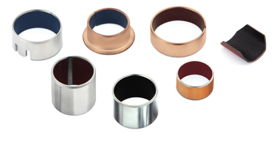 comprar Transportes del compuesto del Metal-polímero | Cojinetes lisos de bronce sinterizado lubricados agua hidrodinámica Fabricación en línea