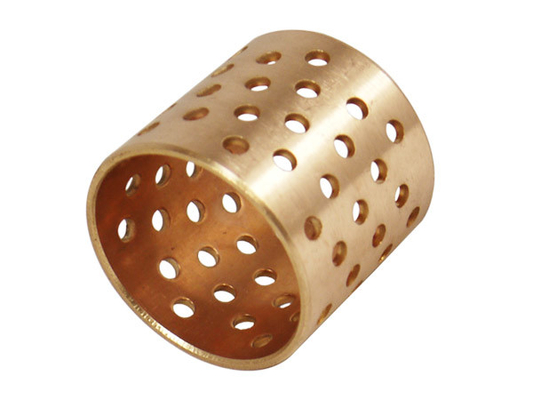 comprar Buje de bronce rodado con Diamond Indents |  Manga métrica CuSn8 y CuSn6.5P materiales Fabricación en línea