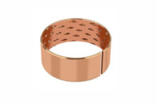 comprar Bronce envuelto CuSn8/CW453K de la lata del fósforo y uno mismo de CuSn6/CW452K que lubrica el transporte llano, buje cilíndrico de Oilless Fabricación en línea