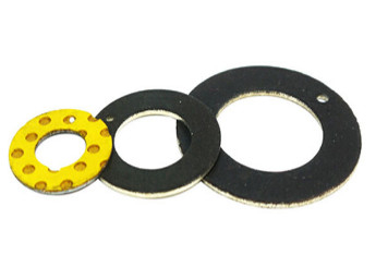 comprar Metal de Oilless que desliza el tipo sin plomo LBMF de la placa y del reborde de la lavadora POM Fabricación en línea