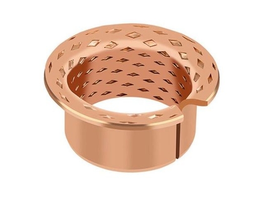 comprar Material de forma diamantada envuelto cuello Cusn8 H7 de los bujes de bronce del reborde del bronce de la lata del fósforo Fabricación en línea