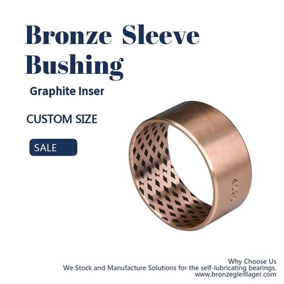 comprar El forrar tapado grafito fino de la pared métrico y la pulgada clasifica la manga de bronce FB09G Fabricación en línea