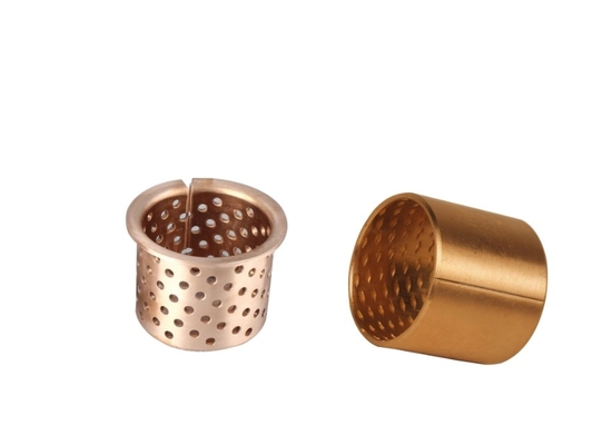 comprar Resistencia de desgaste perforada llana de Gleitlager 60-65-60m m del bronce CuSn8 Fabricación en línea