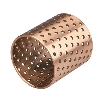 comprar Bolsillos de bronce envueltos diámetro de la lubricación de los bujes de la manga del eje del aceite CuSn8 Fabricación en línea