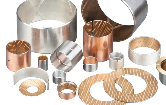 comprar Bimetal de bronce bronce de cañón Jf800 que lleva diseño del surco de los arbustos Fabricación en línea
