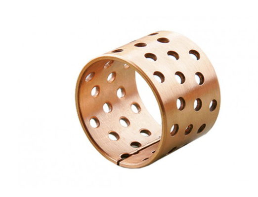 comprar Envuelto en cilindro estándar métrico derramado en bujes de estaño de bronce CuSn8P de rodamiento plano de diamante en forma de agujero Fabricación en línea