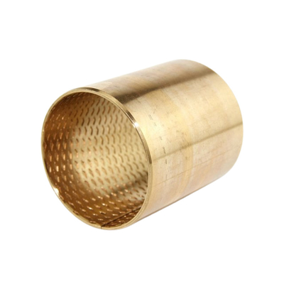 Un buen precio. Altos bujes de la manga del bronce de la capacidad de carga hechos de CuSn8 con las mellas de la lubricación en línea