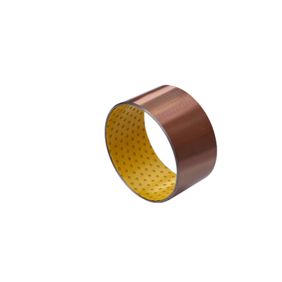 Un buen precio. Acero de espalda POM Bushing resina acetal compuesto de POM llano rodamiento en línea