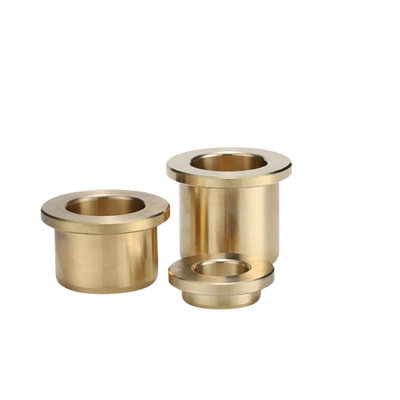 Un buen precio. Rodamientos de bronce sólido de baja fricción de larga duración para lubricación con aceite o grasa en línea