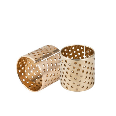 Un buen precio. Placa de cojinete de bronce CuAl10Fe5Ni5 con inserción de grafito para mayor durabilidad y lubricación en línea