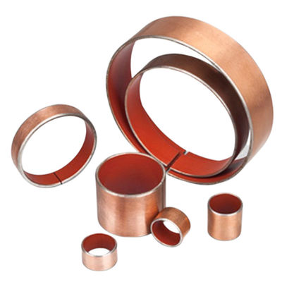 Un buen precio. Acero con respaldo de metal-polímero de baja fricción rodamientos planos de bronce lavadora de empuje Rojo en línea