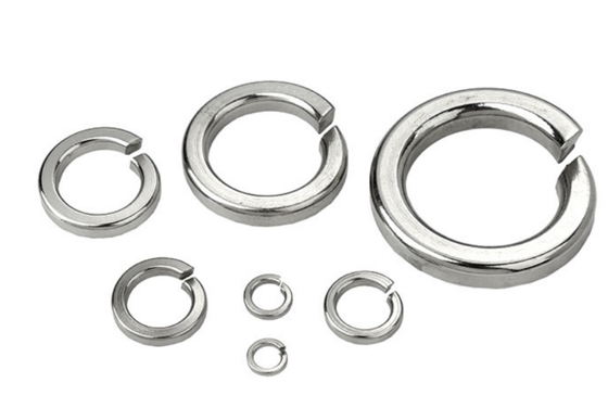 Un buen precio. Acero inoxidable métrico 304 de la arandela elástica para el perno de tornillo M6 en línea